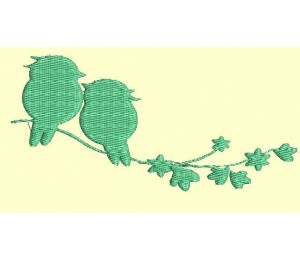 Stickmuster - Frühlingsgezwitscher 5